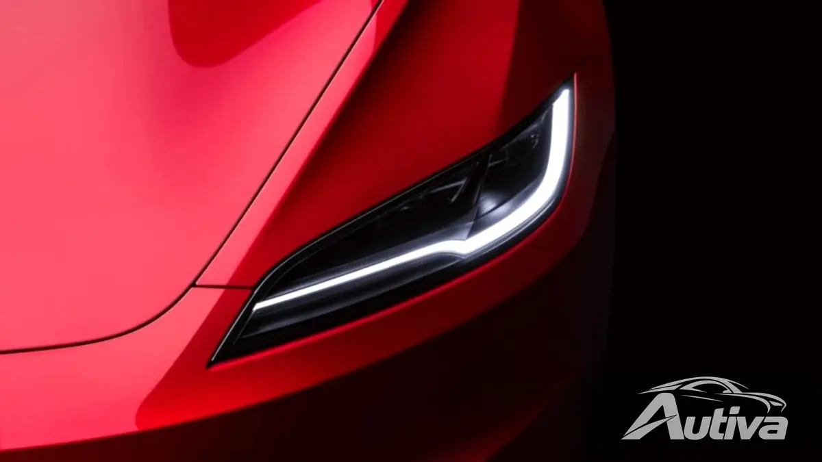 Gloednieuw Tesla Model 3 debuteert met een strak ontwerp en een groter bereik 4