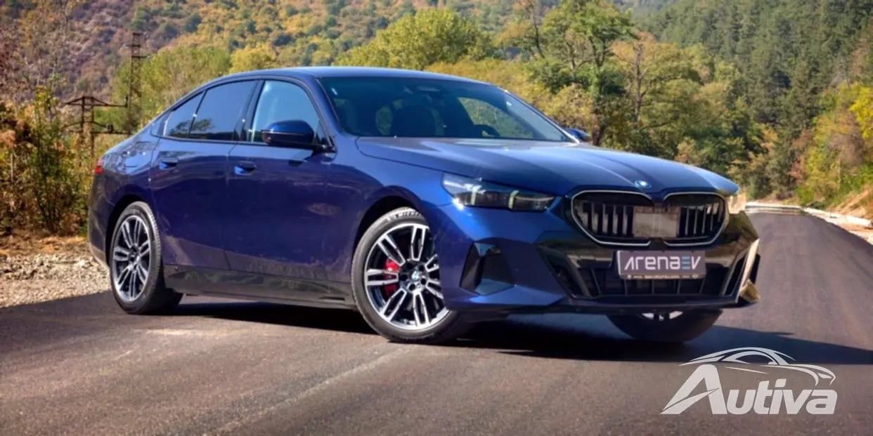 BMW i5 xDrive40 Real-World bereiktest: 19-inch wielen en zomerbanden