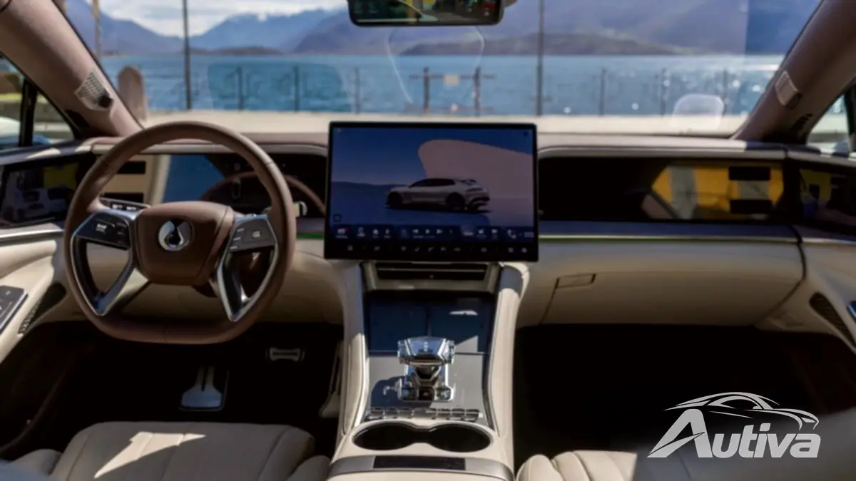 Interior del nuevo Denza Z9 GT - fuente: BYD