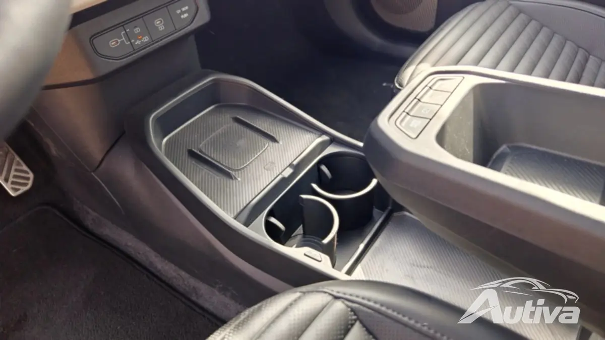 Macken der Mittelkonsole des Kia EV4