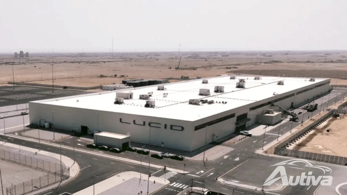 Fábrica de Lucid Motors en Arabia Saudita - fuente: Lucid Fábrica de Lucid Motors en Arabia Saudita - fuente: Lucid