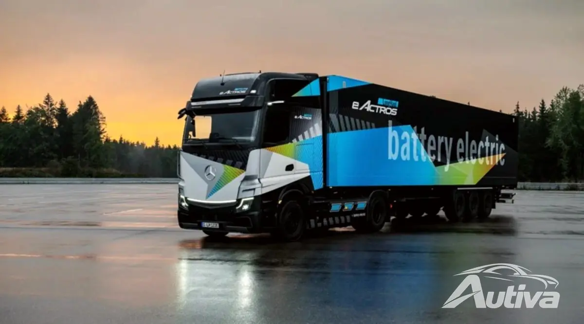 梅赛德斯-奔驰 eActros LongHaul - 续航里程 500 公里的电动卡车