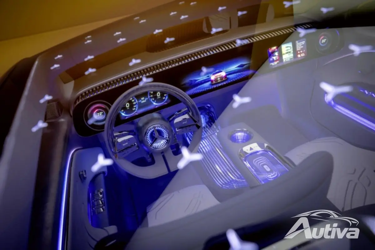 Mercedes presenta el concepto CLA-Class: elegante sedán eléctrico con 750 km de autonomía 12