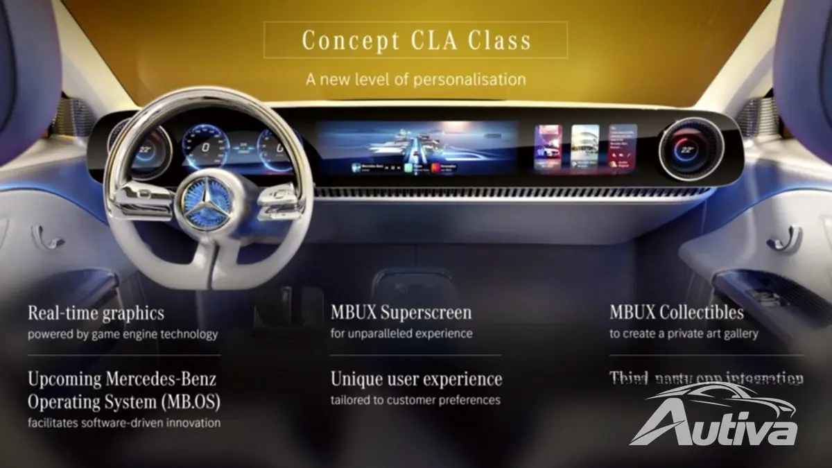 مرسيدس تكشف عن المفهوم CLA-Class: سيارة سيدان كهربائية أنيقة بمدى يصل إلى 750 كم 6