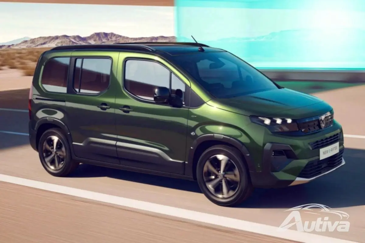 Peugeot frisker opp E-Rifter med nytt utseende, mer rekkevidde Peugeot frisker opp E-Rifter med nytt utseende, mer rekkevidde