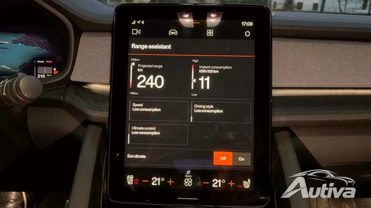 Der Touchscreen reagiert sehr schnell und verbirgt einige interessante Funktionen. Zum Beispiel ein G-Meter!