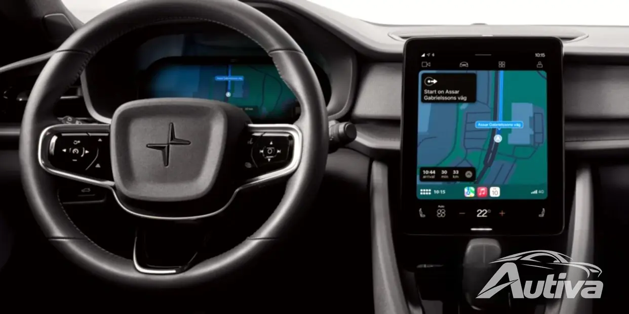 تحديث Polestar 2 يجلب معه YouTube وخرائط Apple ومساعد النطاق الذكي