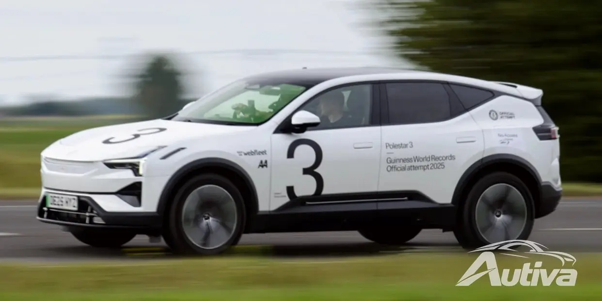 Polestar 3 устанавливает мировой рекорд Гиннеса по дальности полета, с одной большой оговоркой