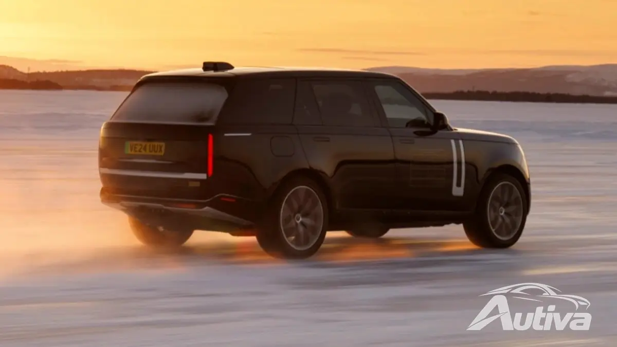 Range Rover Electric tåler Arctic freeze