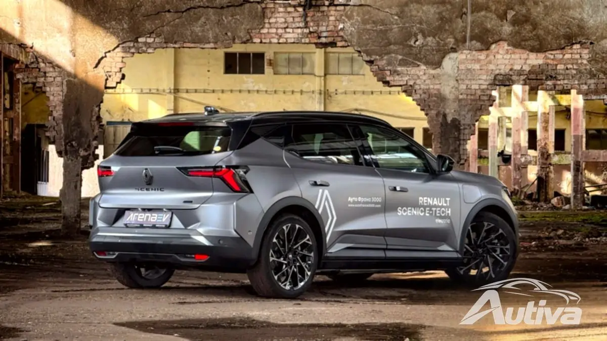 Renault Scenic E-Tech bak