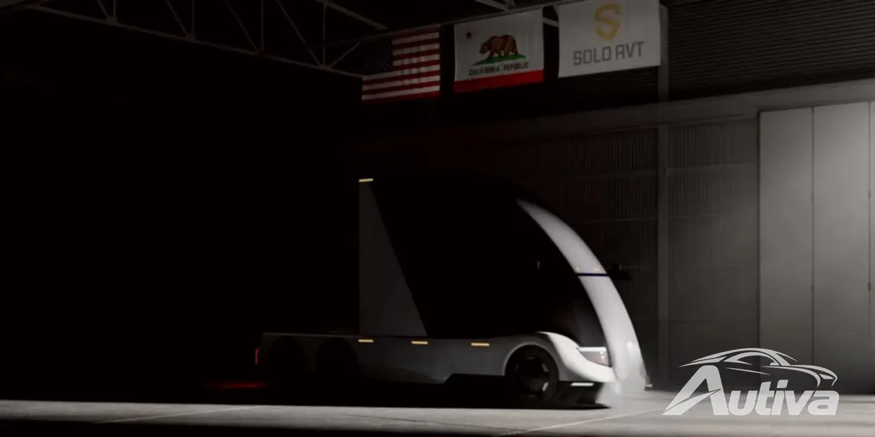USA avduker klasse 8 helt autonom elektrisk lastebil med 800 km rekkevidde
