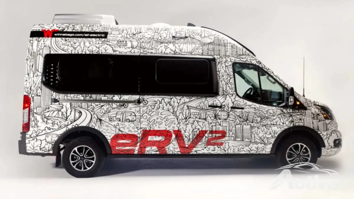 Winnebago eRV2 elektrisk husbil kommer med 108 miles räckvidd