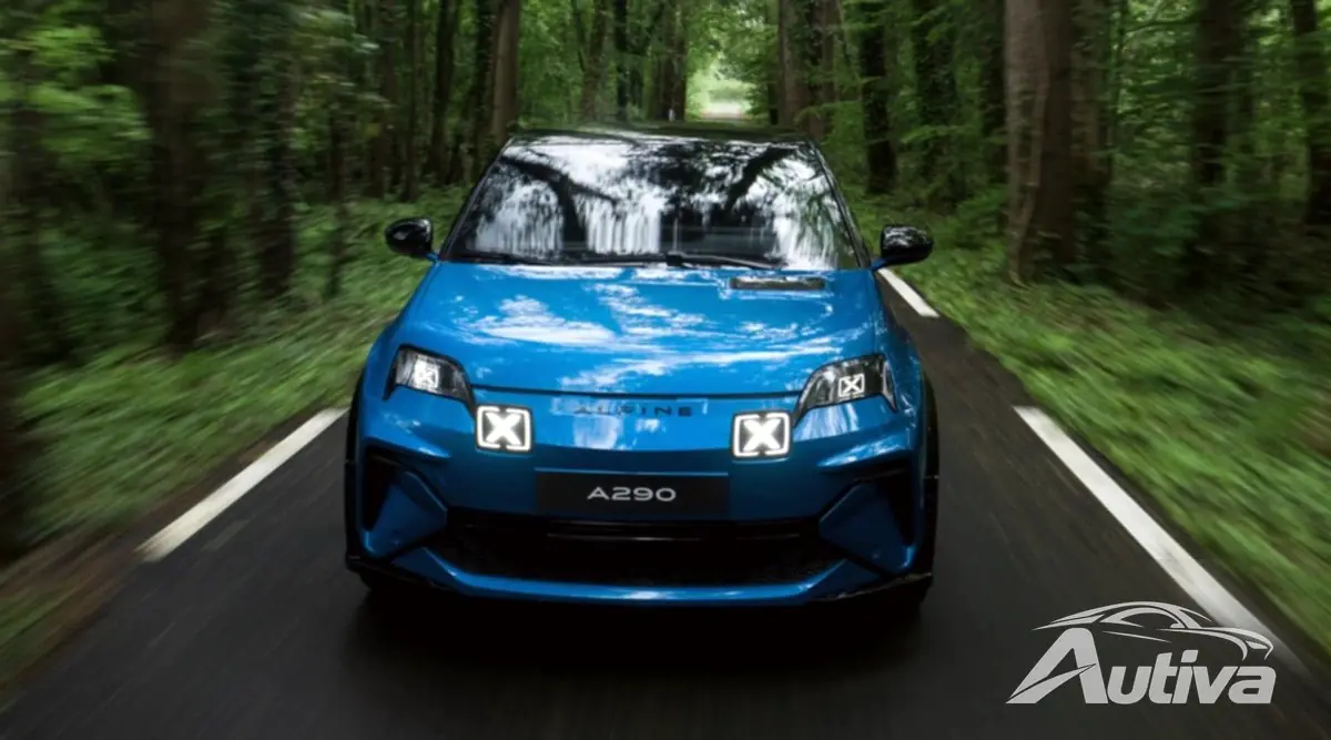 Alpine A290 ''hot hatch'' è ufficiale con batteria da 52 kWh, fino a 220 CV