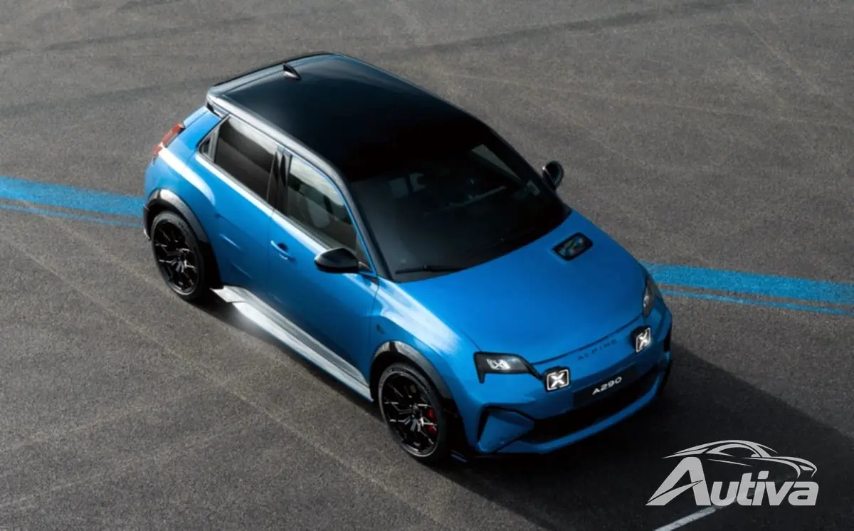 Alpine A290 ''hot hatch'' è ufficiale con batteria da 52 kWh, fino a 220 CV