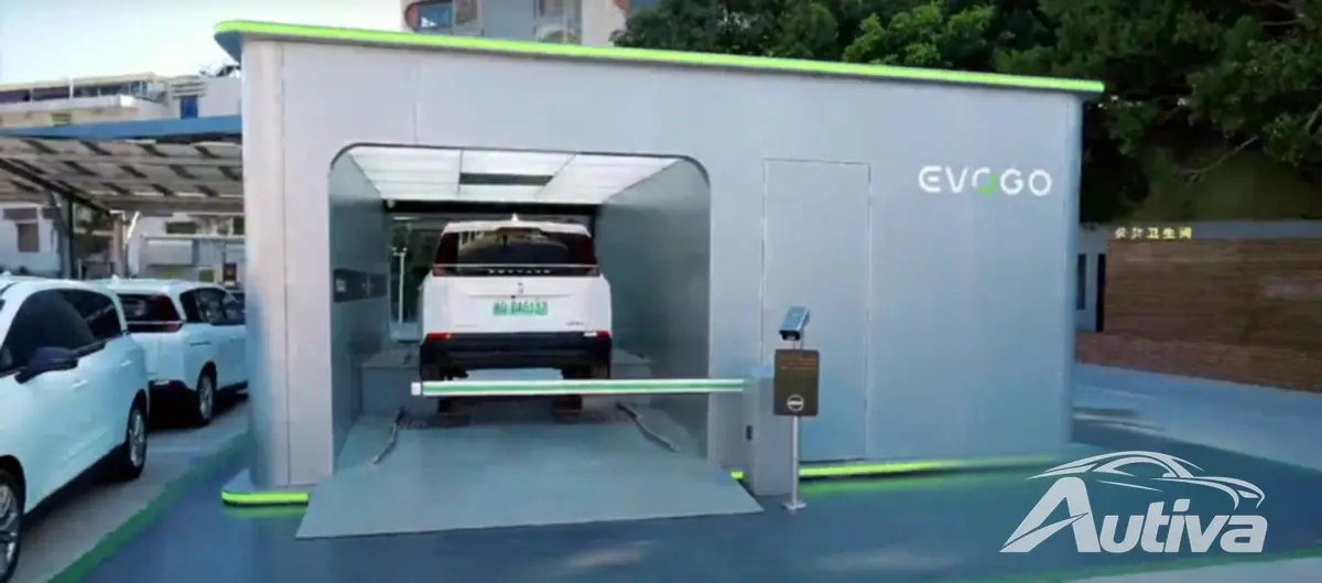 Een andere batterijwisselservice gaat live in China