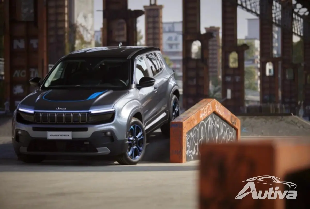 Электрический Jeep Avenger может проехать до 550 км на аккумуляторе. 8