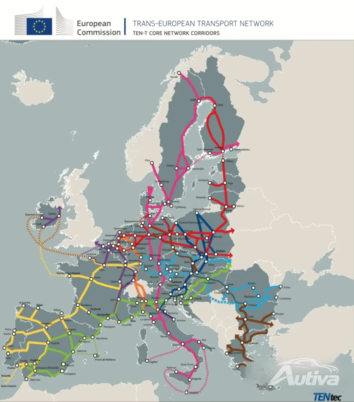 EU、2025年から60kmごとに急速充電器で基幹道路網をカバーする法律を採択 EU、2025年から60kmごとに急速充電器で基幹道路網をカバーする法律を採択