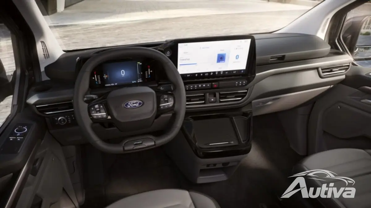 Interior del Ford E-Tourneo