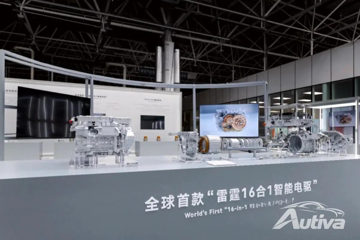 Новый ультраинтегрированный привод Thunder от Geely развенчивает миф о большом аккумуляторе Новый ультраинтегрированный привод Thunder от Geely развенчивает миф о большом аккумуляторе