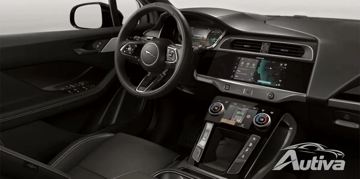 Interior do Jaguar I-Pace Interior do Jaguar I-Pace