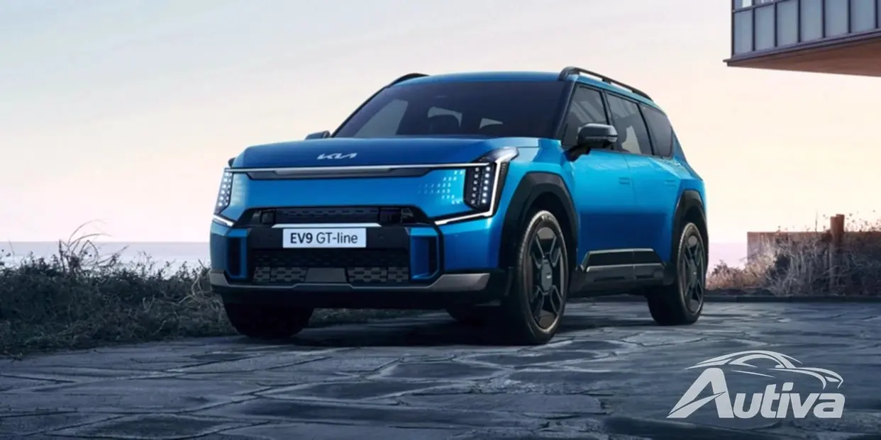 Kia EV9 обеспечивает запас хода в 330 миль от массивной батареи