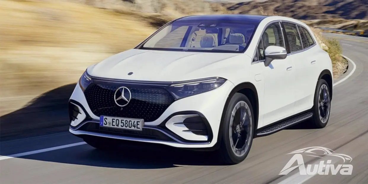 SUV Mercedes-Benz EQS aggiornato: batteria più grande, più autonomia