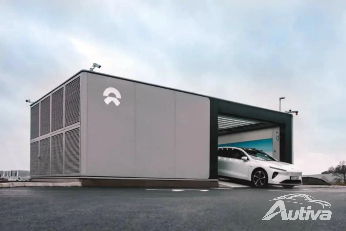 Nio, 2023년 영국에서 배터리 교환 스테이션 출시 시작