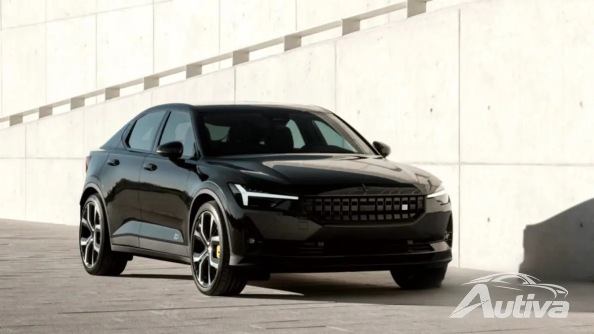 Polestar 2 i den nya Space Colorway