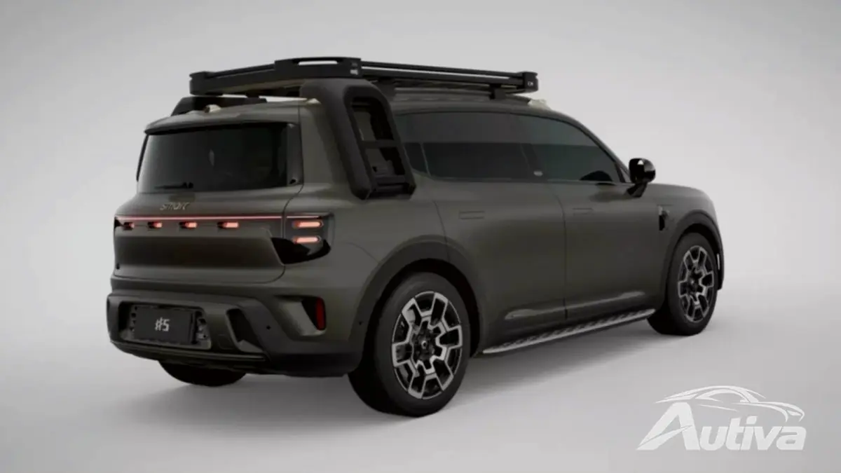 Smarter elektrischer Crossover Nr. 5 debütiert mit 100-kWh-Batterie und 400-kW-Schnellladung 5