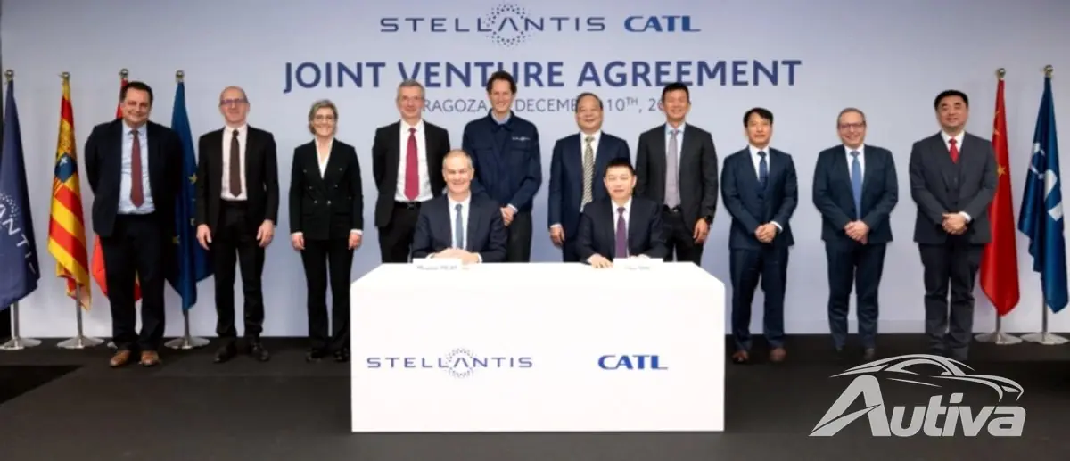 Stellantis og CATL går sammen for å bygge et massivt batterianlegg i Spania