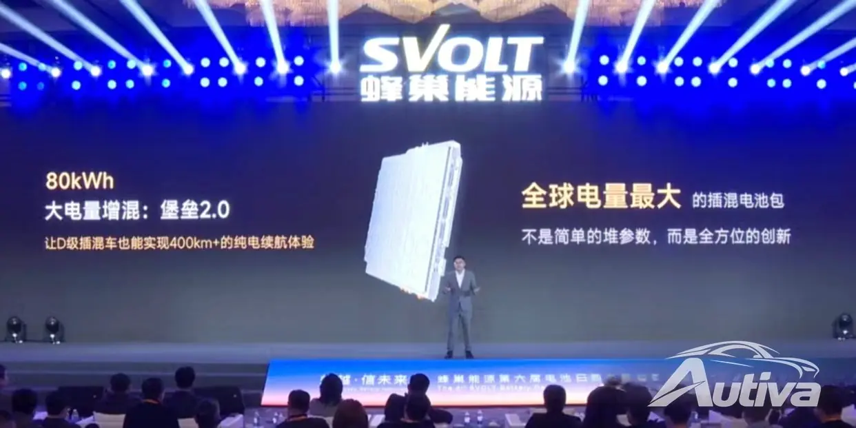 Svolt stellt 80-kWh-Plug-in-Hybridbatterie vor: 10 % bis 80 % Aufladung in weniger als 10 Minuten