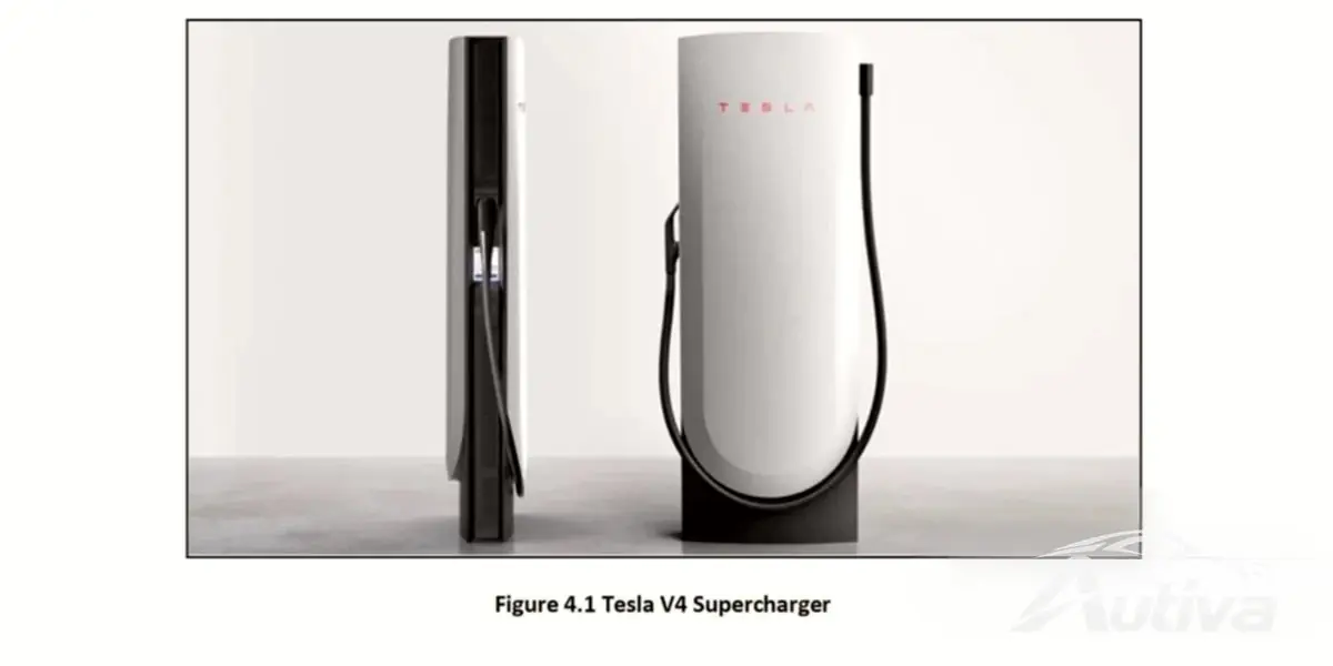 Tesla Supercharger V4 поддерживает зарядку мощностью 350 кВт