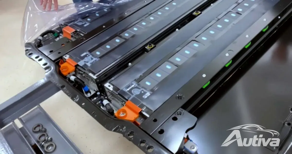 Pacco batterie LFP prodotto da CATL da Tesla Model 3