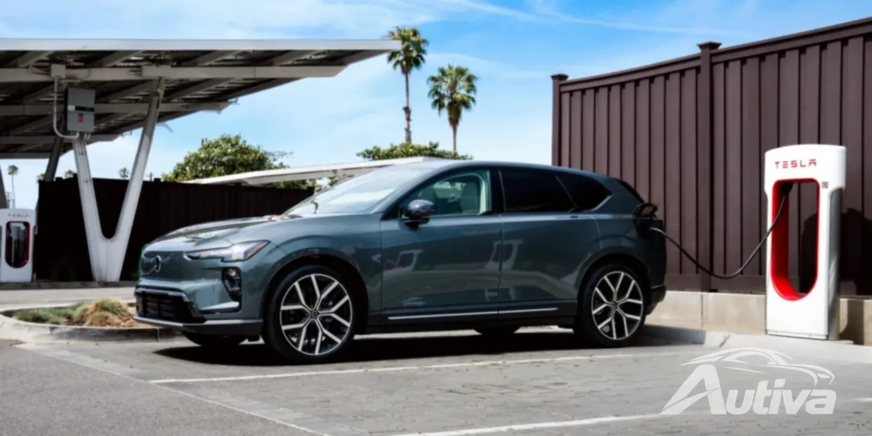 Volvo legger til 20 000 Tesla Superchargers over hele Europa til sin opprinnelige app