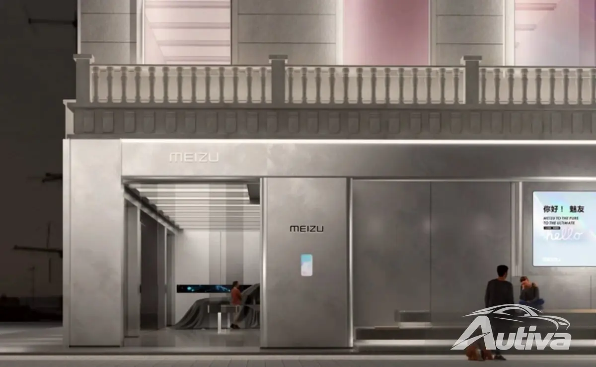 Foreslått design av ny Meizu flaggskipbutikk