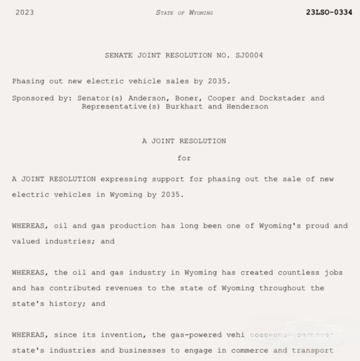 El proyecto de ley propuesto El proyecto de ley propuesto