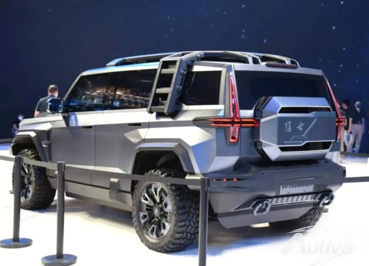070 HP'lik Elektrikli Mengshi M-Terrain SUV Zorlu Testlere Yakalandı 5