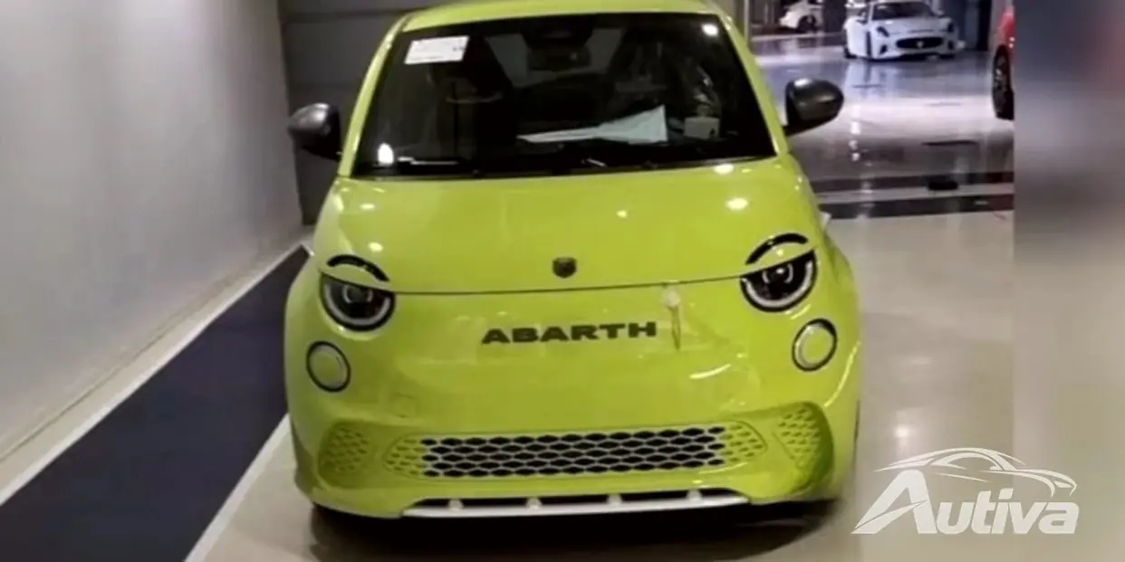 Abarth 500 se vuelve eléctrico: debut programado para el 22 de noviembre