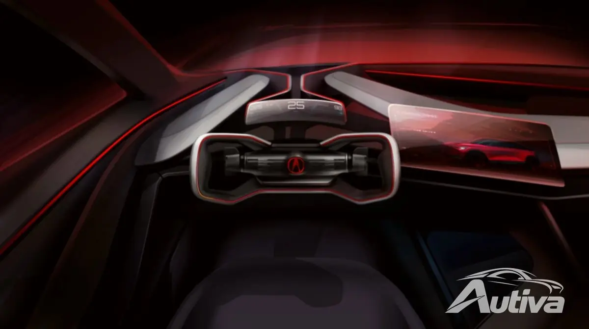 Innenraum des Acura Precision EV-Konzepts