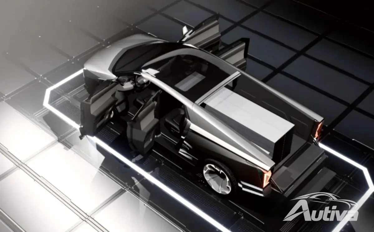 Aitekx RoboTruck 1T Stiliyle Cybertruck'ı Geride Bırakıyor 5