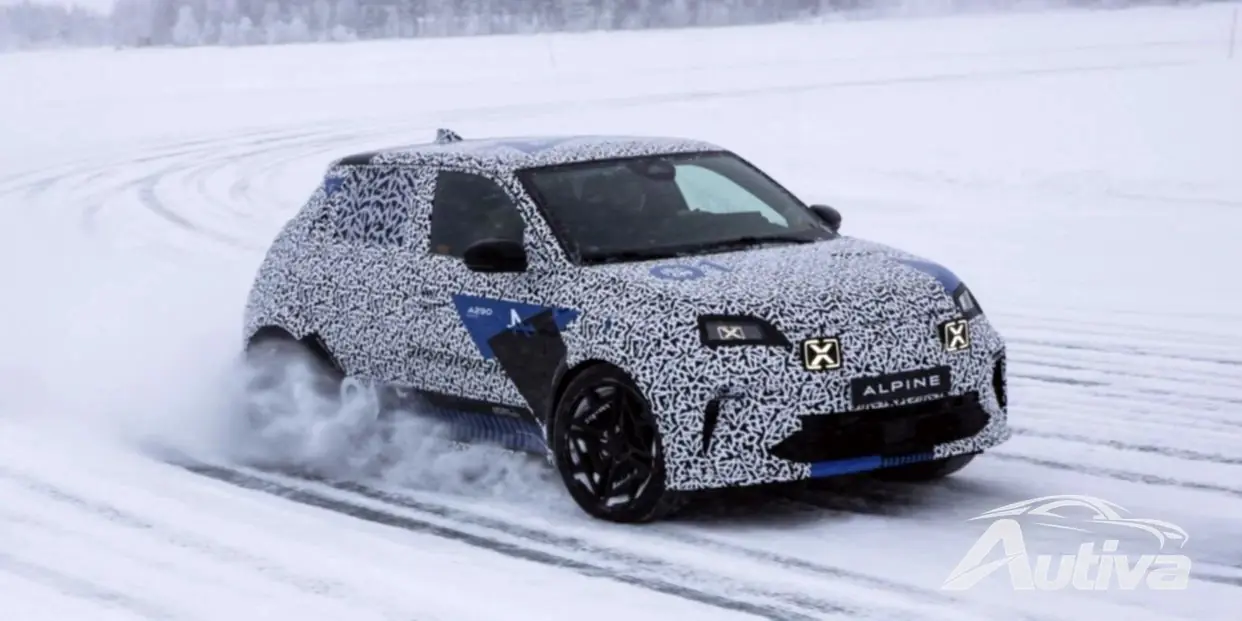 Alpine A290 Hot Hatch tester sine grenser over polarsirkelen