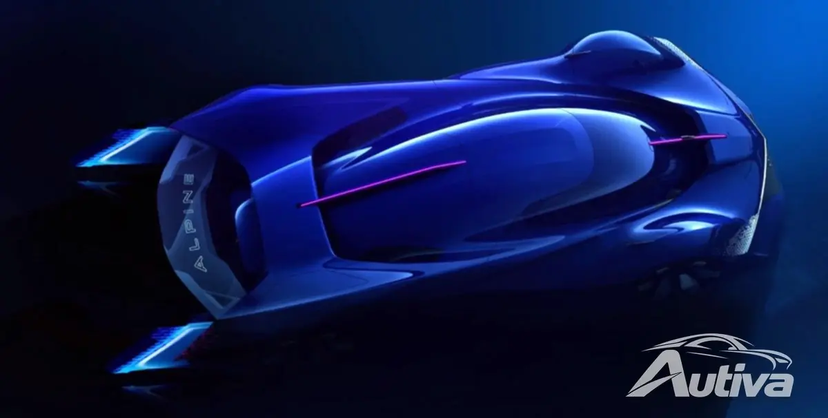Alpine Alpenglow - yol için hidrojenle çalışan yarış arabası