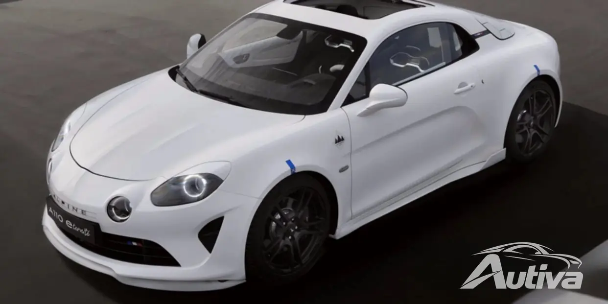 Alpler Elektrikli A110'un İpuçlarını Veriyor