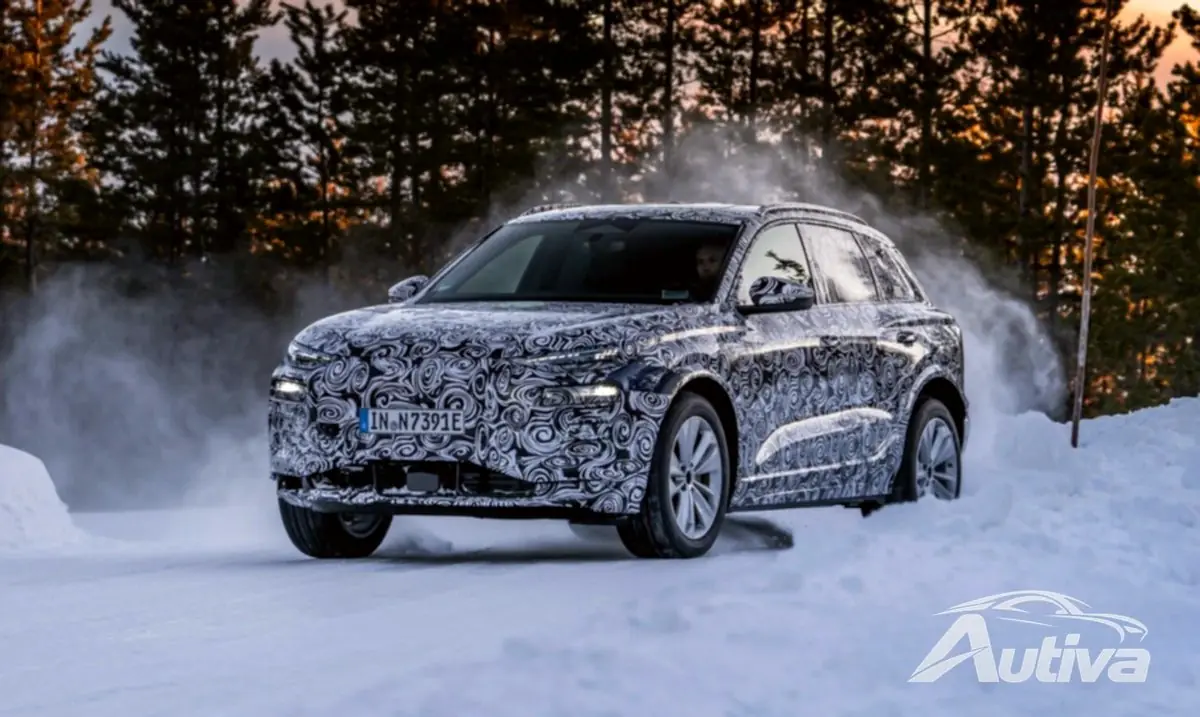 Audi poddaje nadchodzące Q6 e-tron zimowym testom