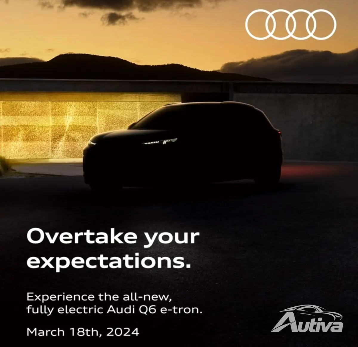 Audi Q6 e-tron ha finalmente una data di presentazione ufficiale Audi Q6 e-tron ha finalmente una data di presentazione ufficiale