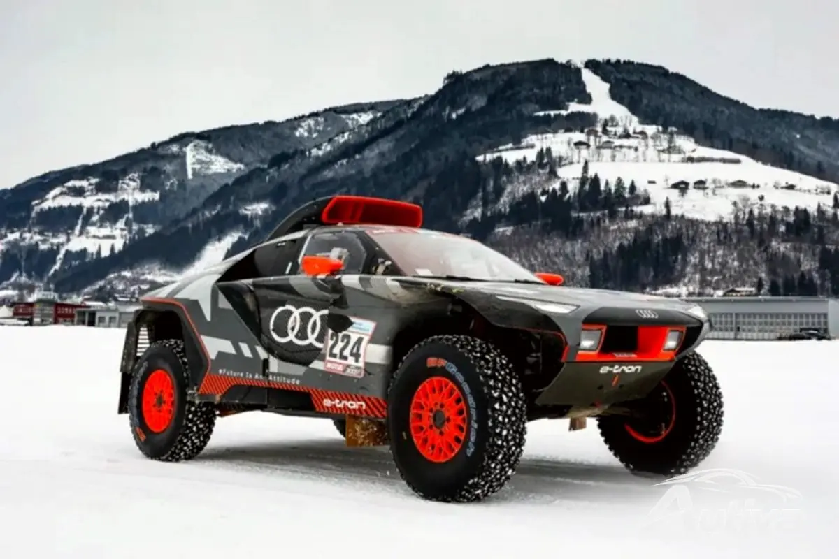 Ken Block kjørte RS Q e-tron