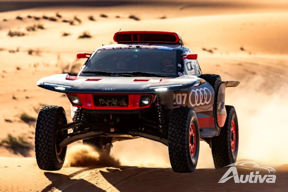 Audi RS Q e-tron hace historia al ganar el Rally Dakar 2024