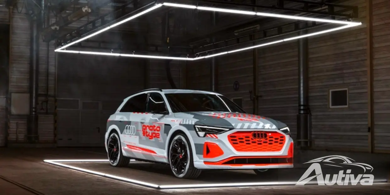 奥迪的 E‑tron 原型机暗示其电动 SUV 的中期升级