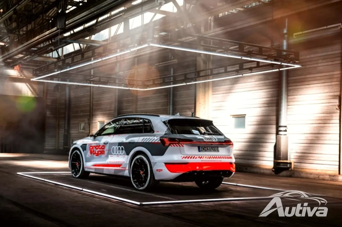 9月のE-Cannonballラリーに参加したAudi Q8 e-tron 9月のE-Cannonballラリーに参加したAudi Q8 e-tron