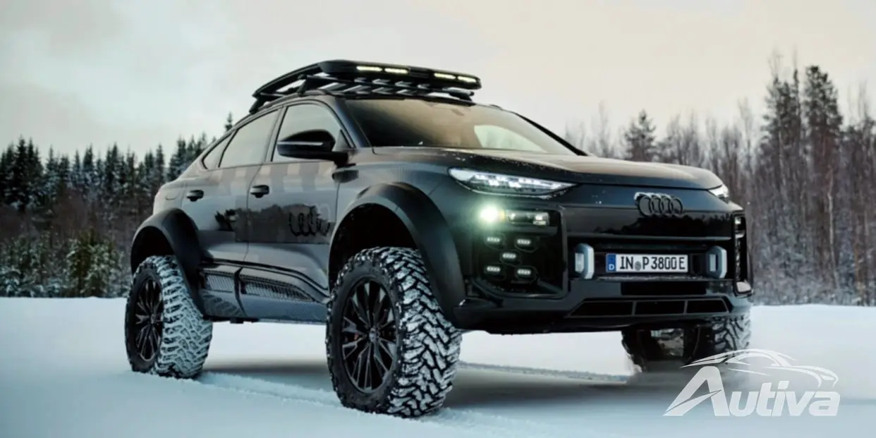 Audi avduker det nye Q6 e-tron offroadkonseptet
